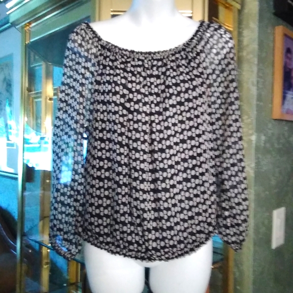 Polka Dot Fashion Blouse - Picture 1 of 5